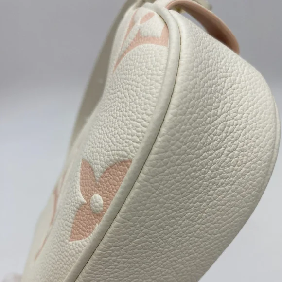 SOLD!!!Louis Vuitton Mini Moon Bicolor Monogram Empreinte Leather - Picture 4 of 15